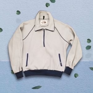 🍒3/$40🍒 Mens Vtg North Face Fleece Pullover Gray XL USA